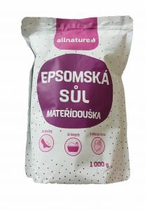 Epsomská sůl - Mateřídouška Epsomská sůl - Mateřídouška