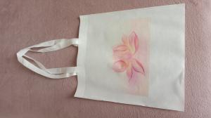 Taška s růžovým lotosem