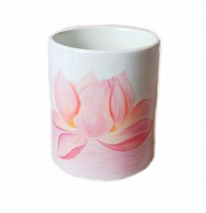 Hrnek s růžovým lotosem Hrnek s růžovým lotosem